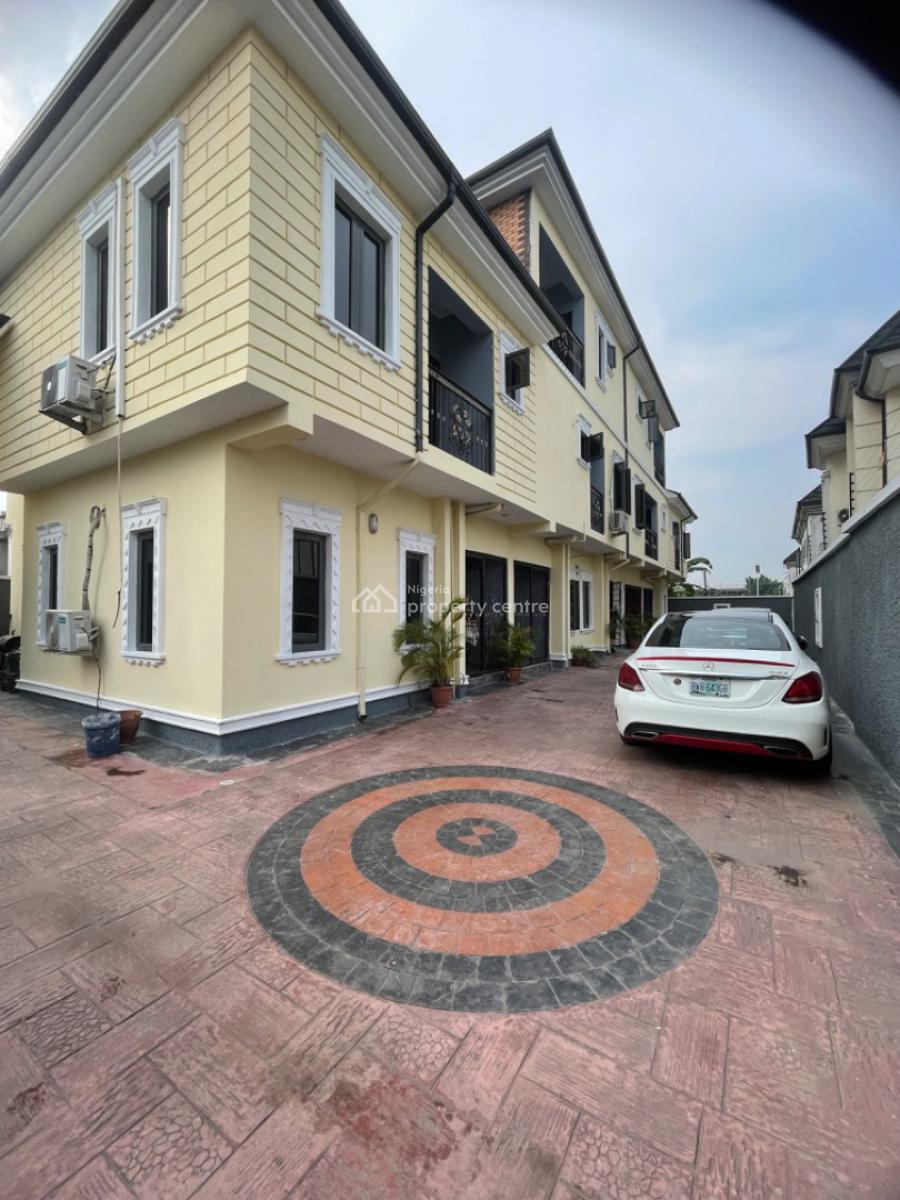 Shell Standard Luxurious 4 Bedroom Duplex with Federal Light, Shell Cooperatives Off Pearls Gardens Estate Eneka Link Road, Eneka, Port Harcourt, Rivers, Terraced Duplex for Rent