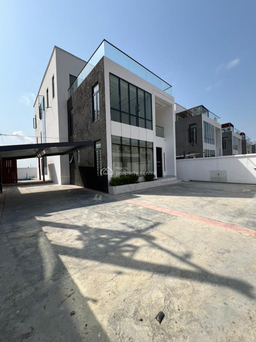 Exquisite 5 Bedroom Fully Detached Duplex (bq &pool) in Secured Estate, Lekki Phase 1, Lekki, Lagos, Detached Duplex for Sale