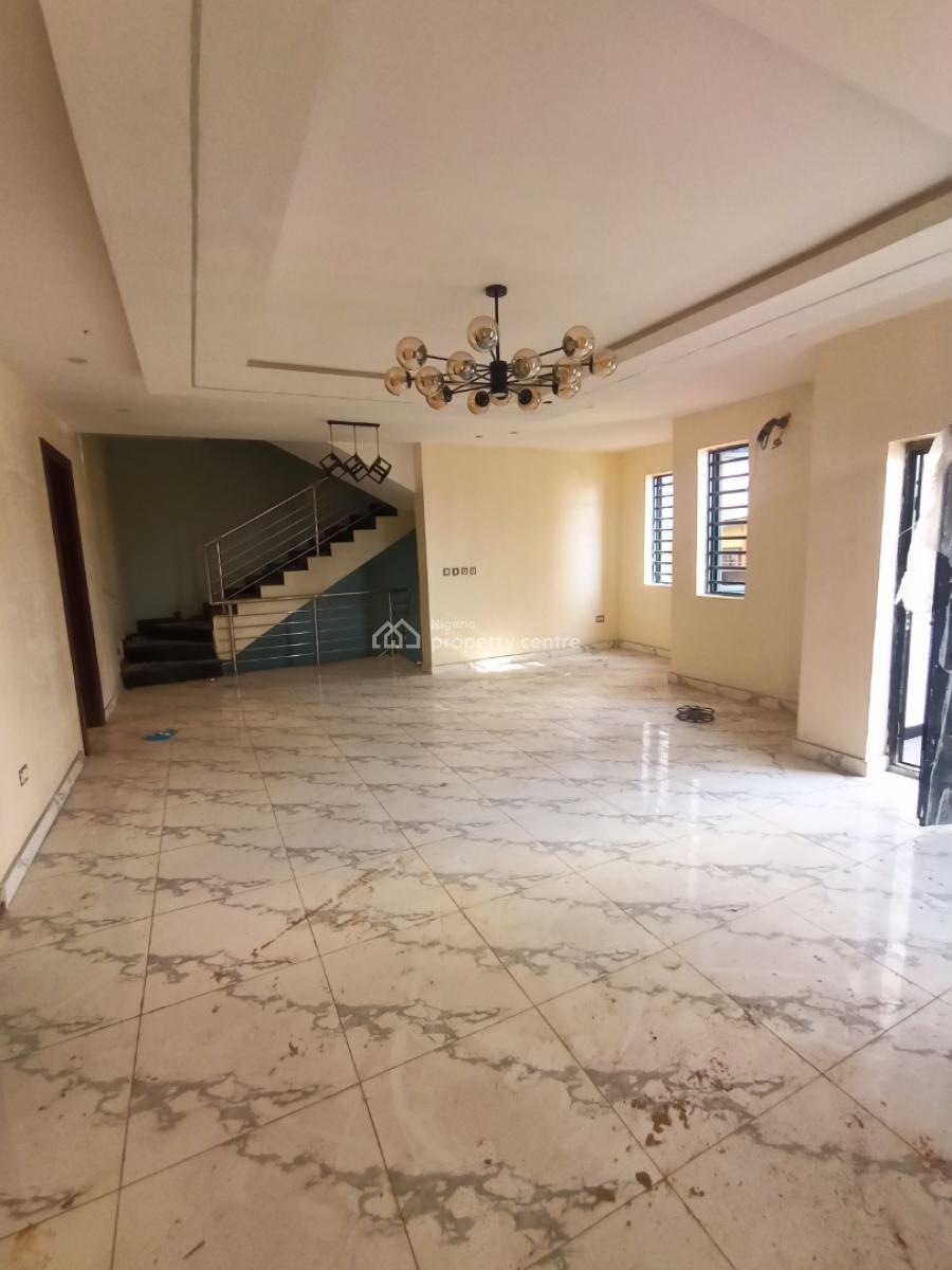 Newly Built Luxury & Serviced 4 Bedroom Terrace Duplex with a Room Bq, Oregun, Ikeja, Lagos, Terraced Duplex for Sale