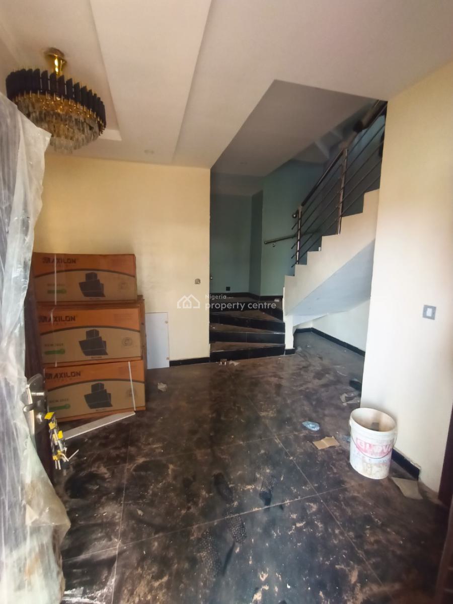 Newly Built Luxury & Serviced 4 Bedroom Terrace Duplex with a Room Bq, Oregun, Ikeja, Lagos, Terraced Duplex for Sale