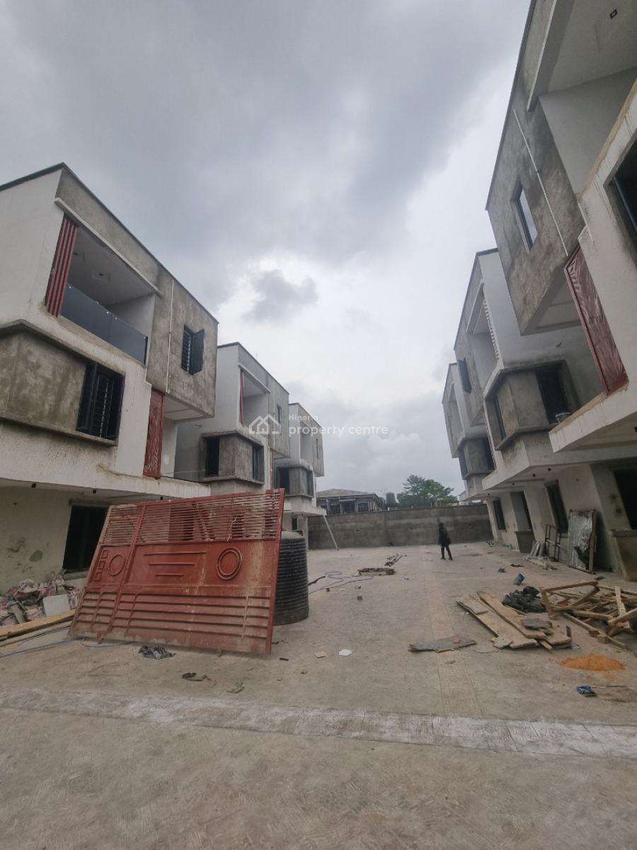 4 Bedroom Duplex Shared Compound, Ogba, Ikeja, Lagos, Detached Duplex for Sale