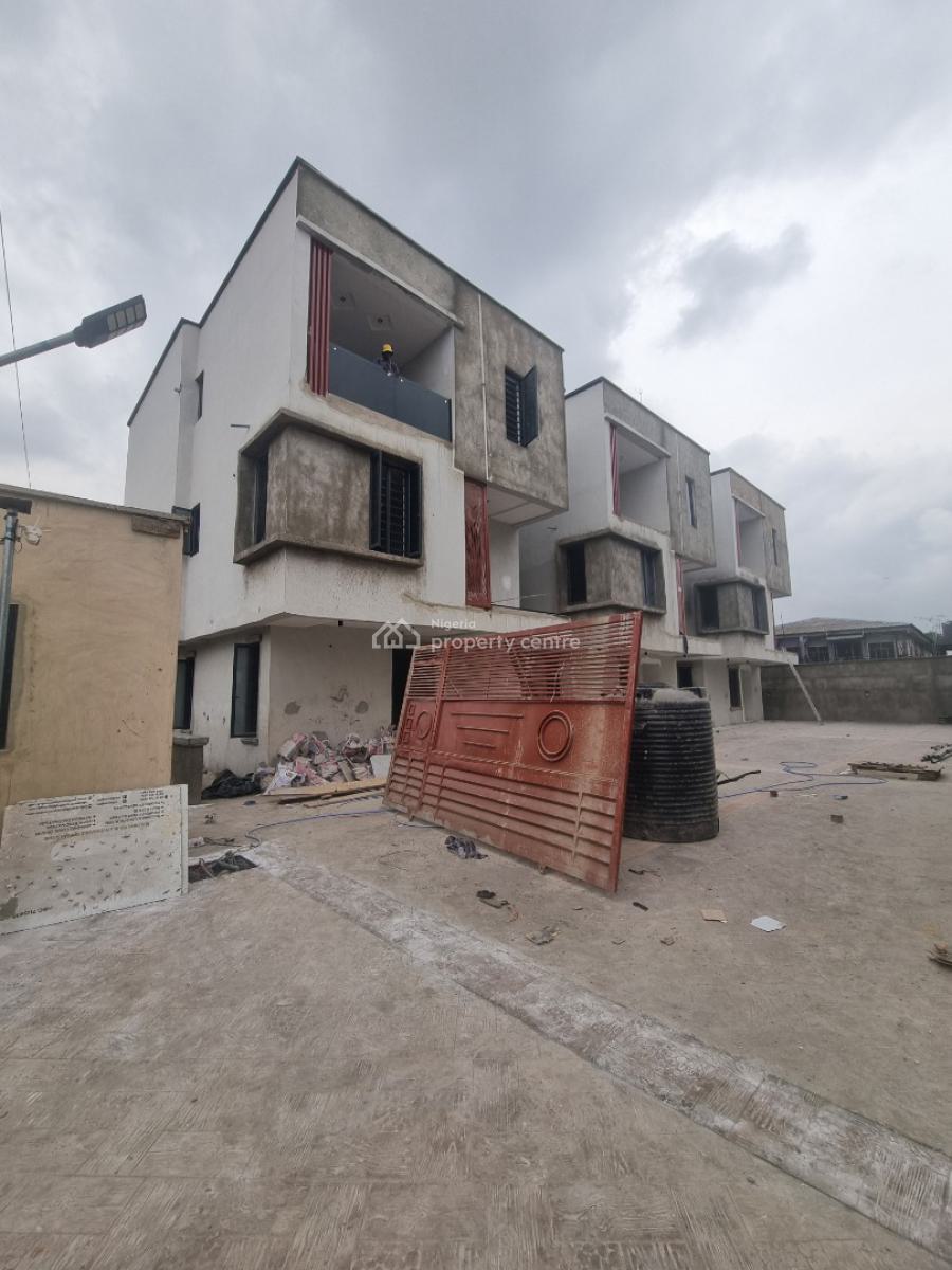 4 Bedroom Duplex Shared Compound, Ogba, Ikeja, Lagos, Detached Duplex for Sale