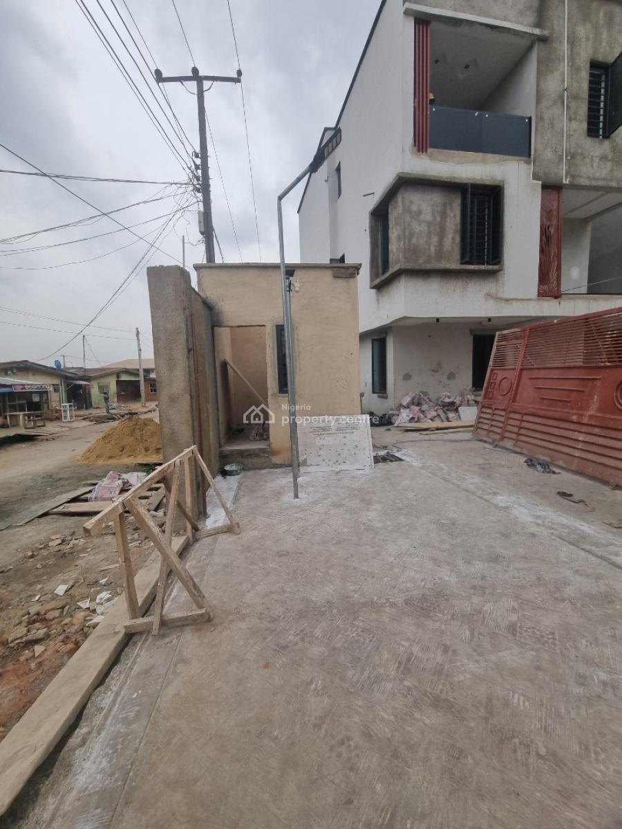 4 Bedroom Duplex Shared Compound, Ogba, Ikeja, Lagos, Detached Duplex for Sale