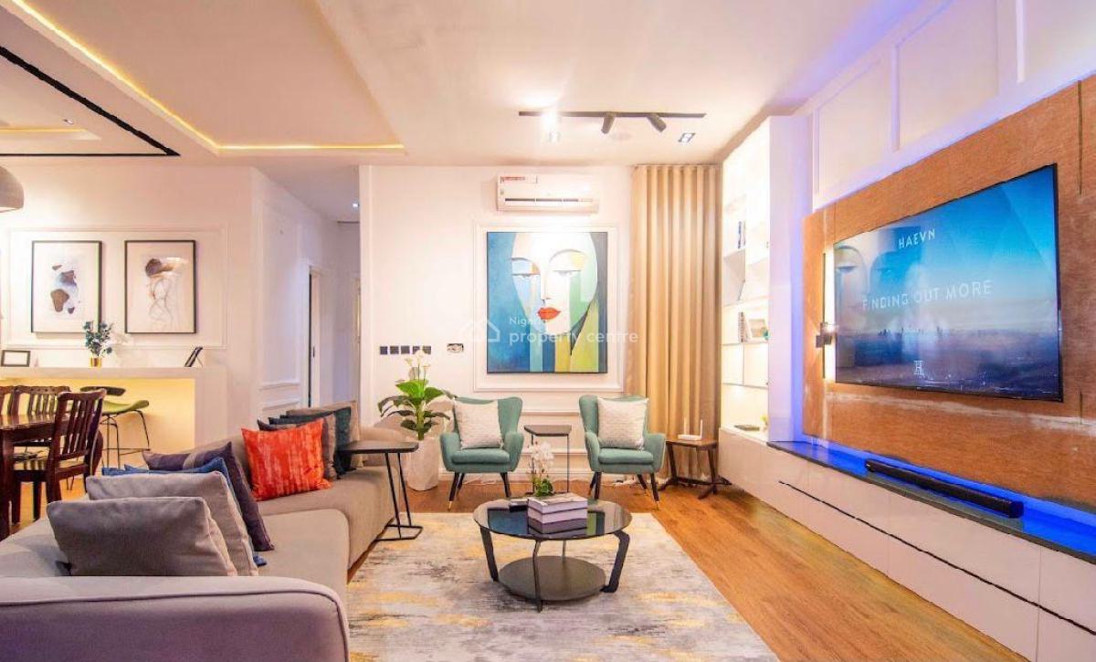 Furnished 2 Bedroom Apartment with Pool & Elevator, Ikate, Lekki, Lagos, Flat / Apartment for Rent