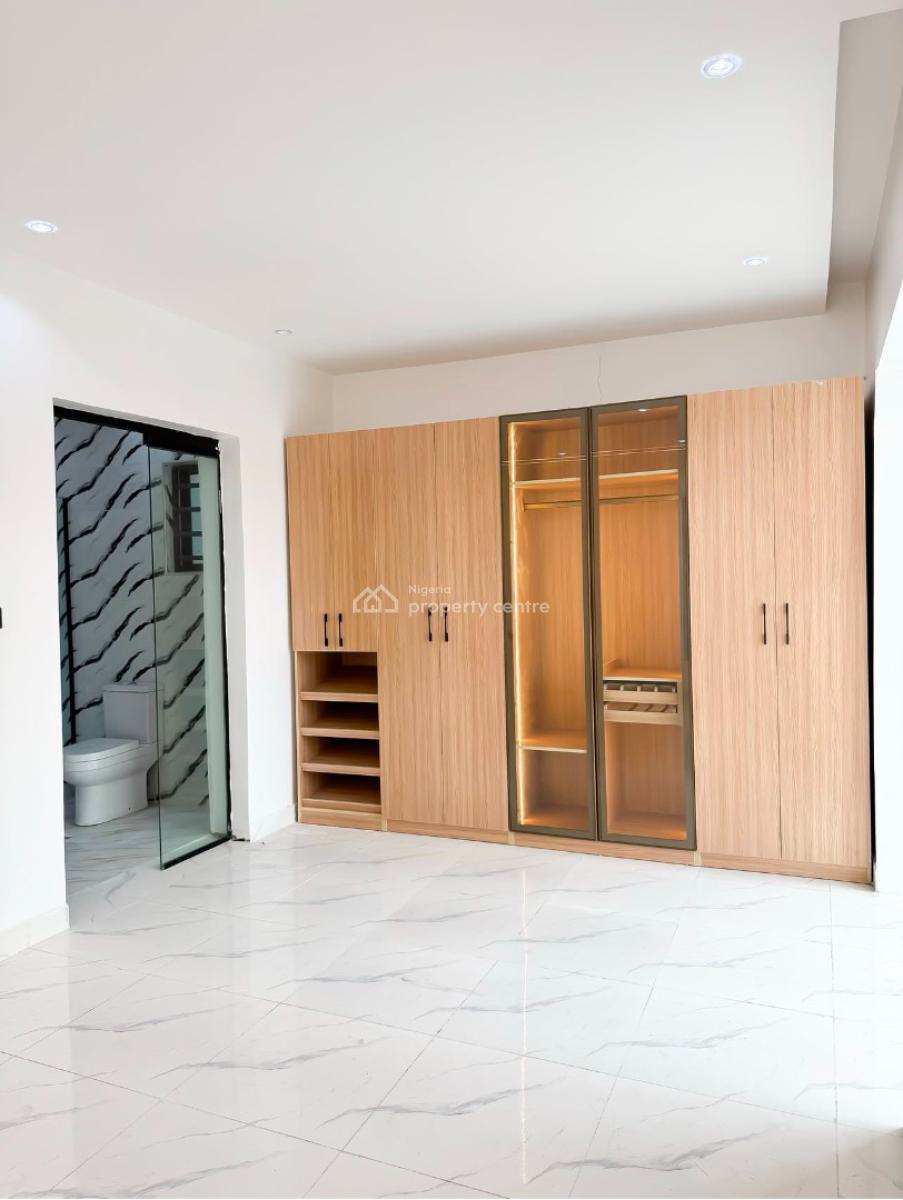 Contemporary 5 Bedroom Fully Detached Penthouse with Rooftop Terrace, Sangotedo, Ajah, Lagos, Detached Duplex for Sale