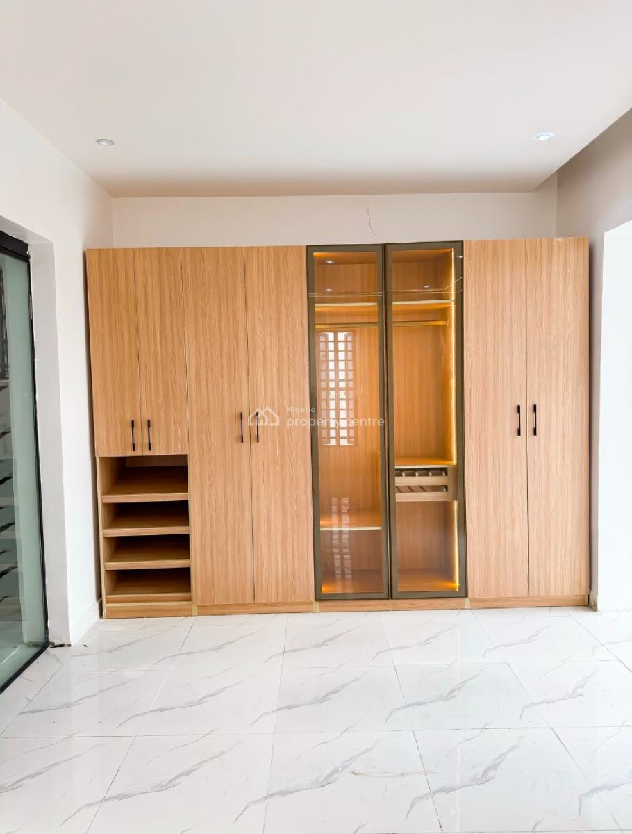 Contemporary 5 Bedroom Fully Detached Penthouse with Rooftop Terrace, Sangotedo, Ajah, Lagos, Detached Duplex for Sale