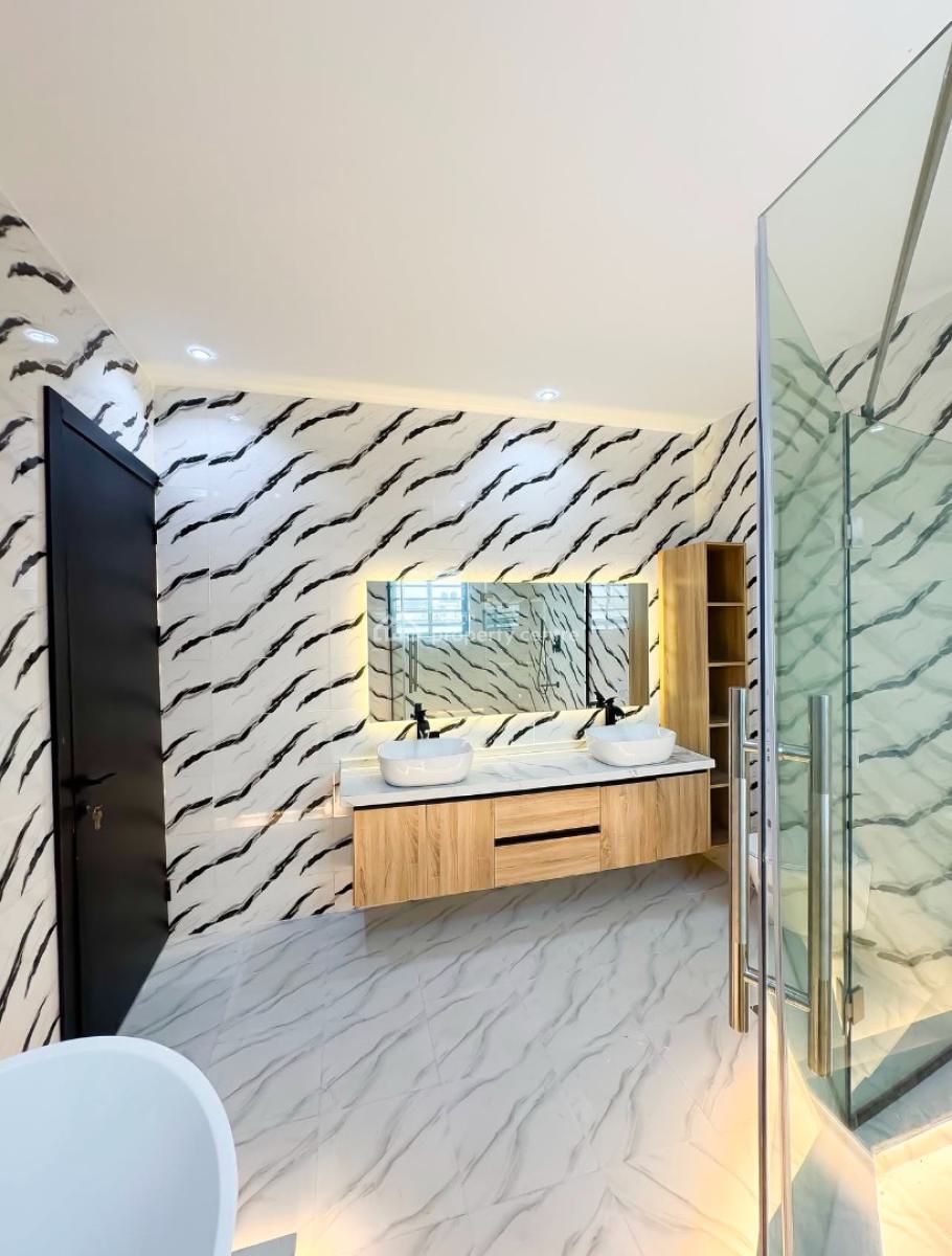 Contemporary 5 Bedroom Fully Detached Penthouse with Rooftop Terrace, Sangotedo, Ajah, Lagos, Detached Duplex for Sale