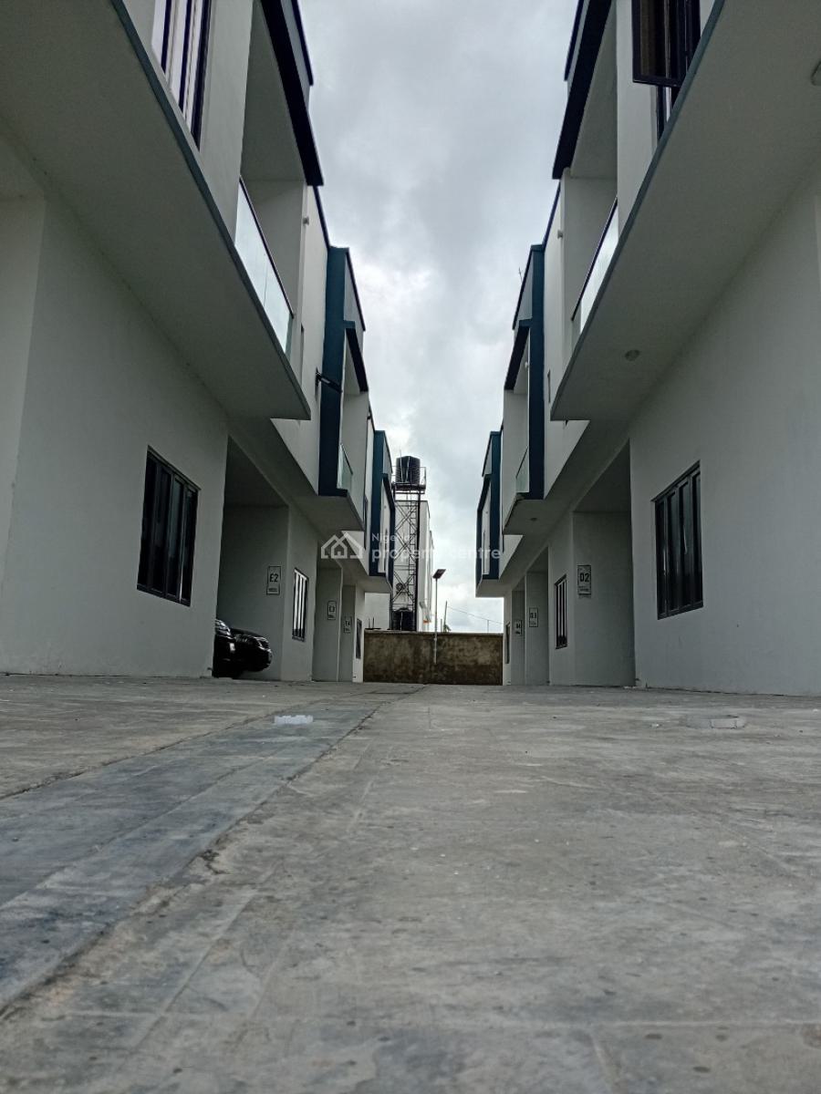 Breathtaking 4-bedroom Fully Serviced Terraced Duplex (newly Built), Orchid Road, Lekki, Lagos, Terraced Duplex for Rent