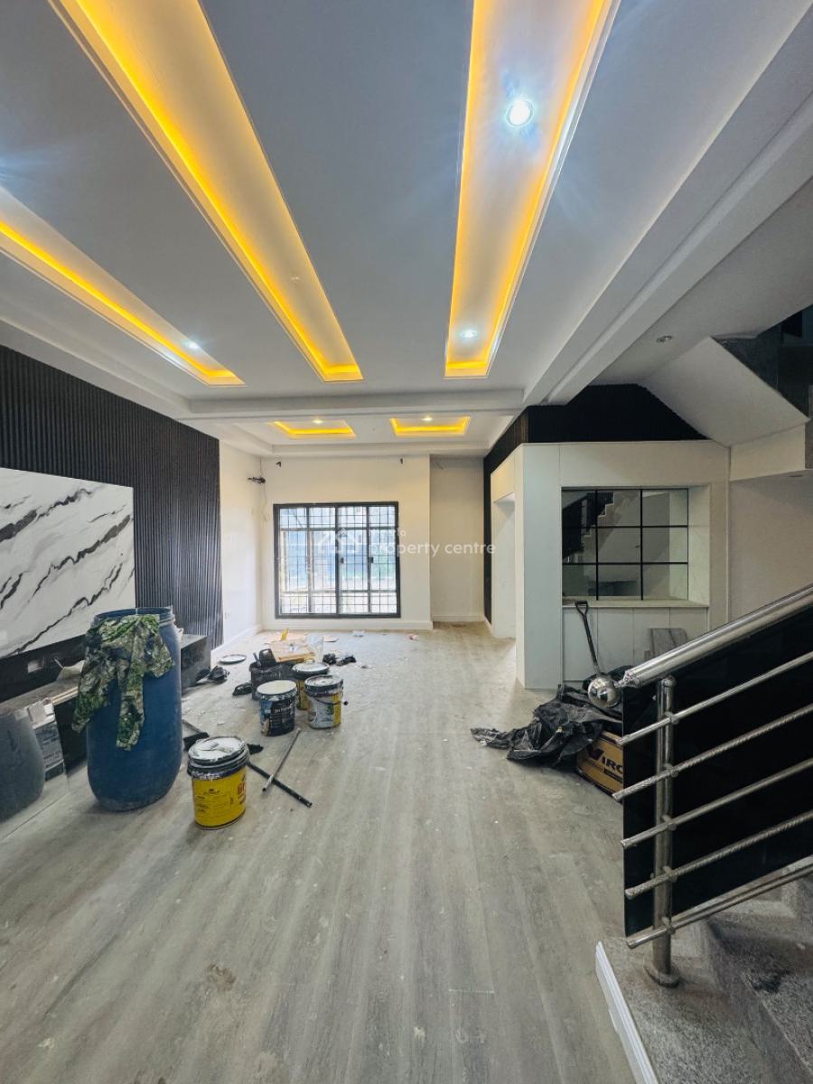 Exquisitely Finished 4 Bedroom Terrace Duplex + Bq, Jahi, Abuja, Terraced Duplex for Rent