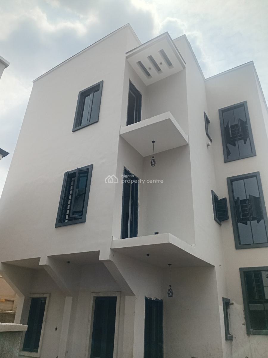 Newly Built 4 Bedroom Duplex, Adekoya Estate, Ogba, Ikeja, Lagos, Detached Duplex for Sale