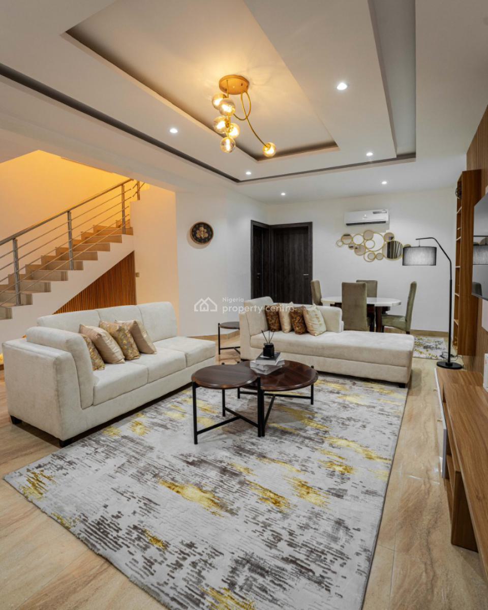 Fully Furnished 4-bedroom Maisonette Duplex, New Town Estate, Iponri, Surulere, Lagos, Terraced Duplex for Sale