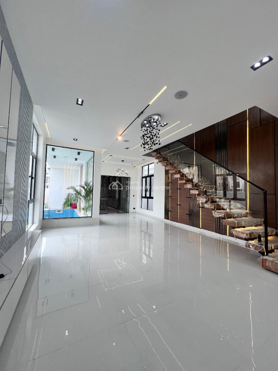 Luxury 5 Bedroom Fully Detached Duplex with Pool & Bq, Ikota, Lekki, Lagos, Detached Duplex for Sale