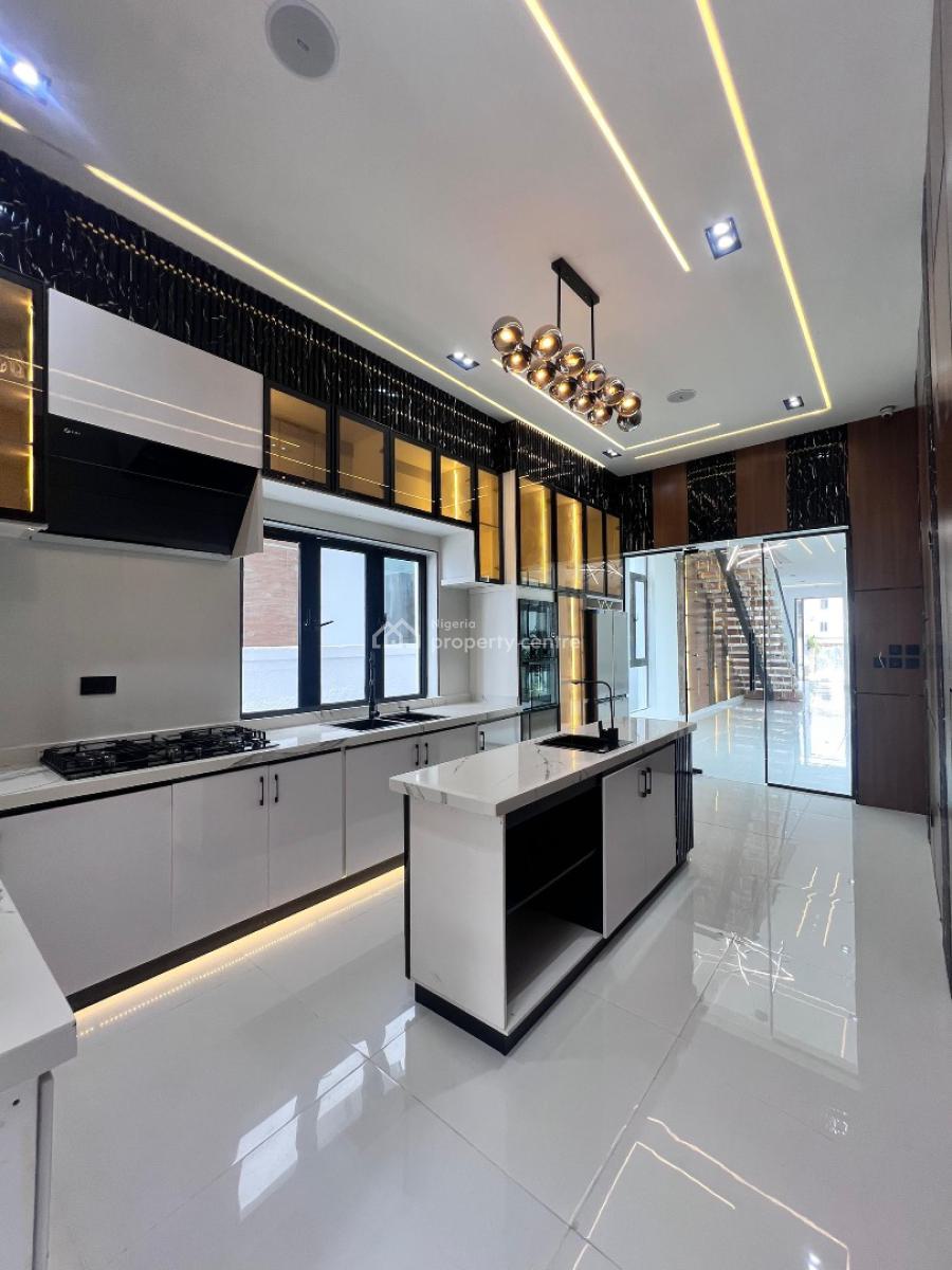 Luxury 5 Bedroom Fully Detached Duplex with Pool & Bq, Ikota, Lekki, Lagos, Detached Duplex for Sale