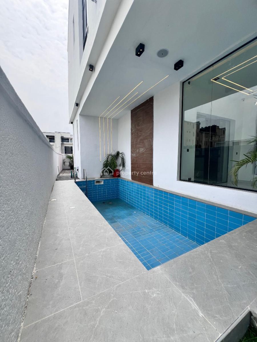 Luxury 5 Bedroom Fully Detached Duplex with Pool & Bq, Ikota, Lekki, Lagos, Detached Duplex for Sale