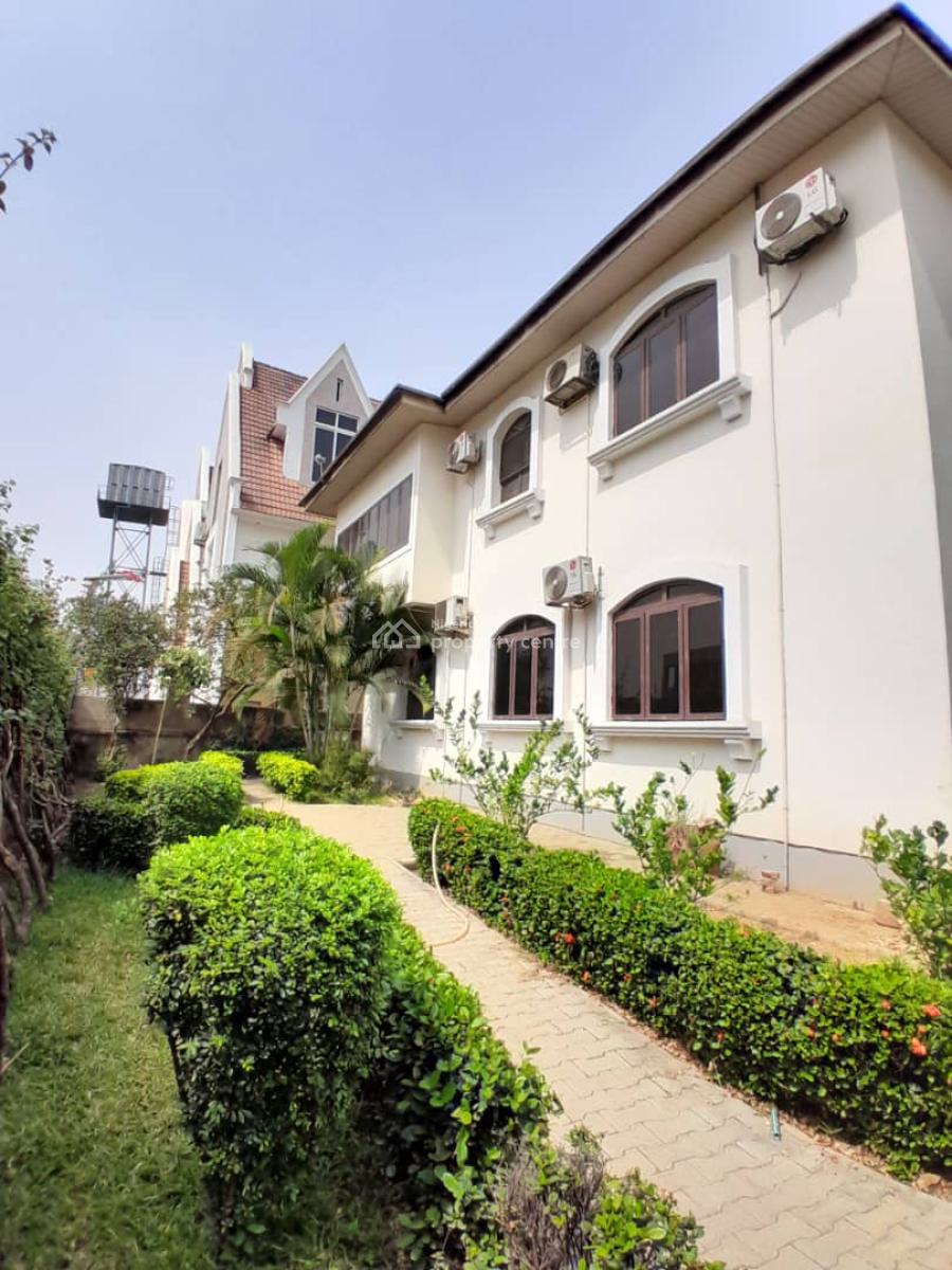 a Newly Renovated 4 Bedroom Semi-detached Duplex with 1 Bedroom Boys Quarter, Maitama District, Abuja, Semi-detached Duplex for Rent