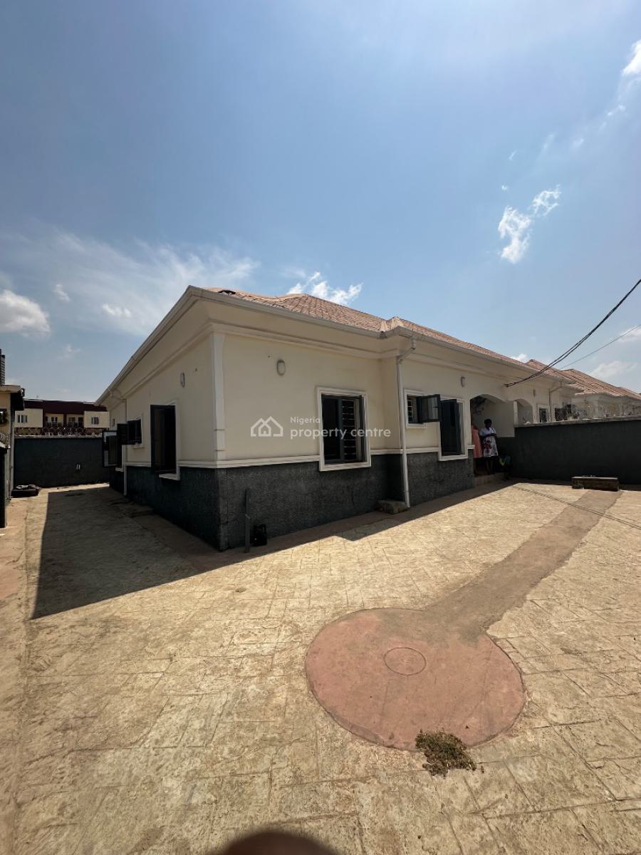 Well Finished Two Bedroom Semi Detached Bungalow, Hillcrest Estate, Lugbe District, Abuja, Flat / Apartment for Rent