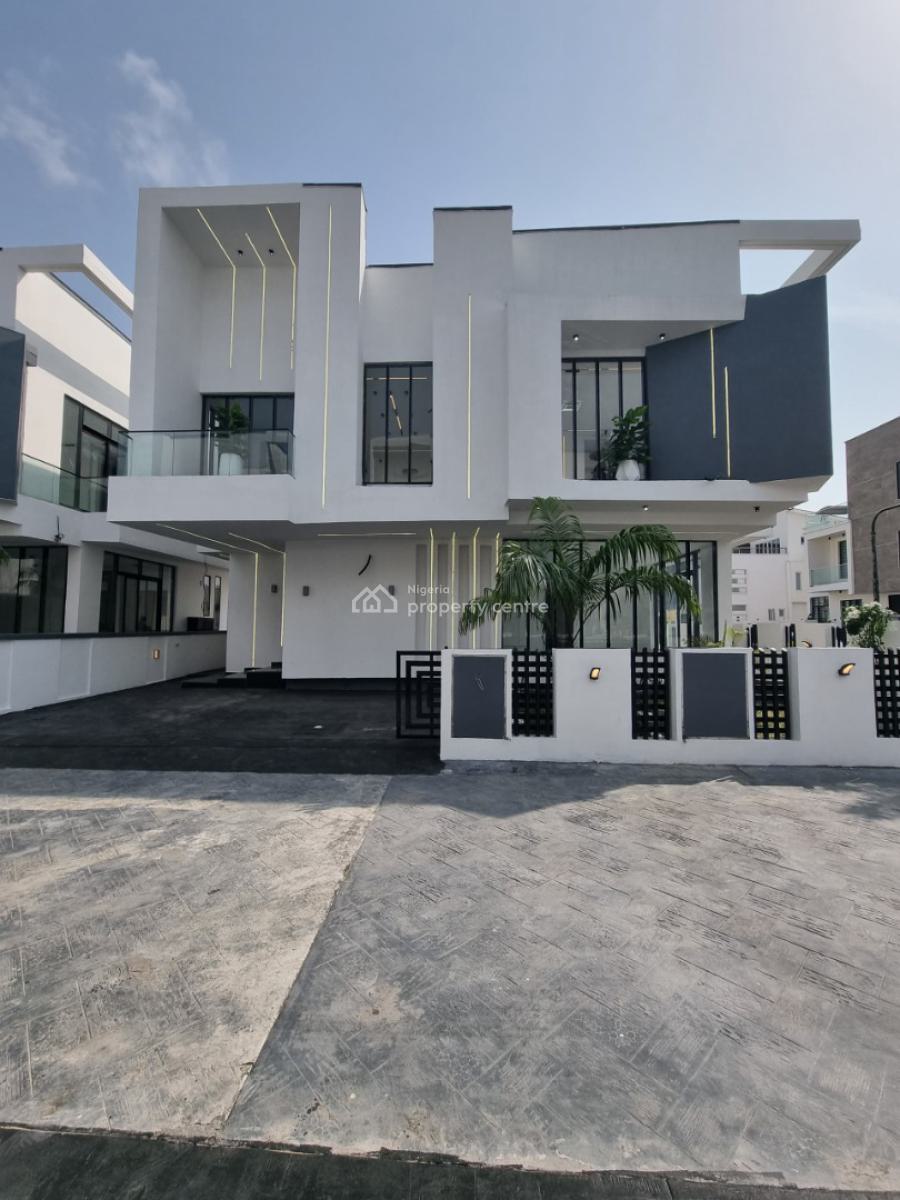 Ultramodern 4-bedroom Detached Duplex with Bq, Chevron, Lekki, Lagos, House for Sale
