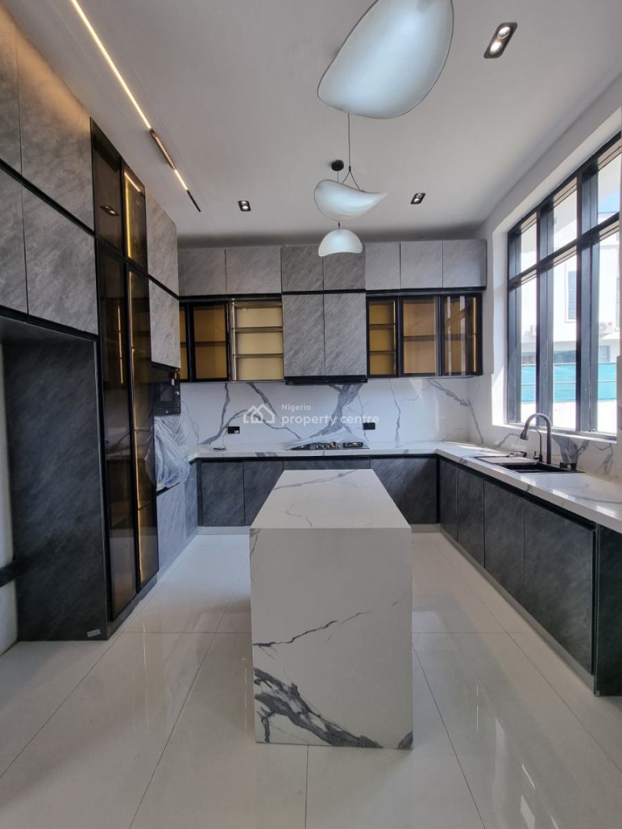 Ultramodern 4-bedroom Detached Duplex with Bq, Chevron, Lekki, Lagos, House for Sale