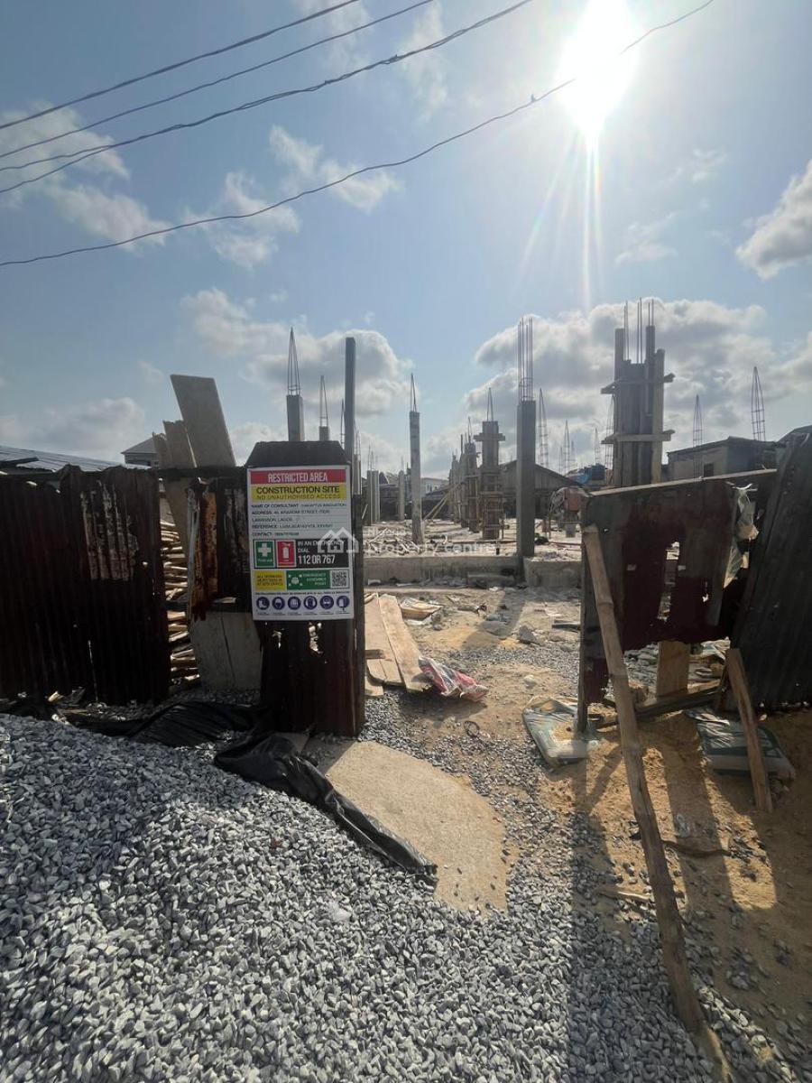 Off Plan Modern 1 Bed Apartment, Surulere, Lagos, Block of Flats for Sale