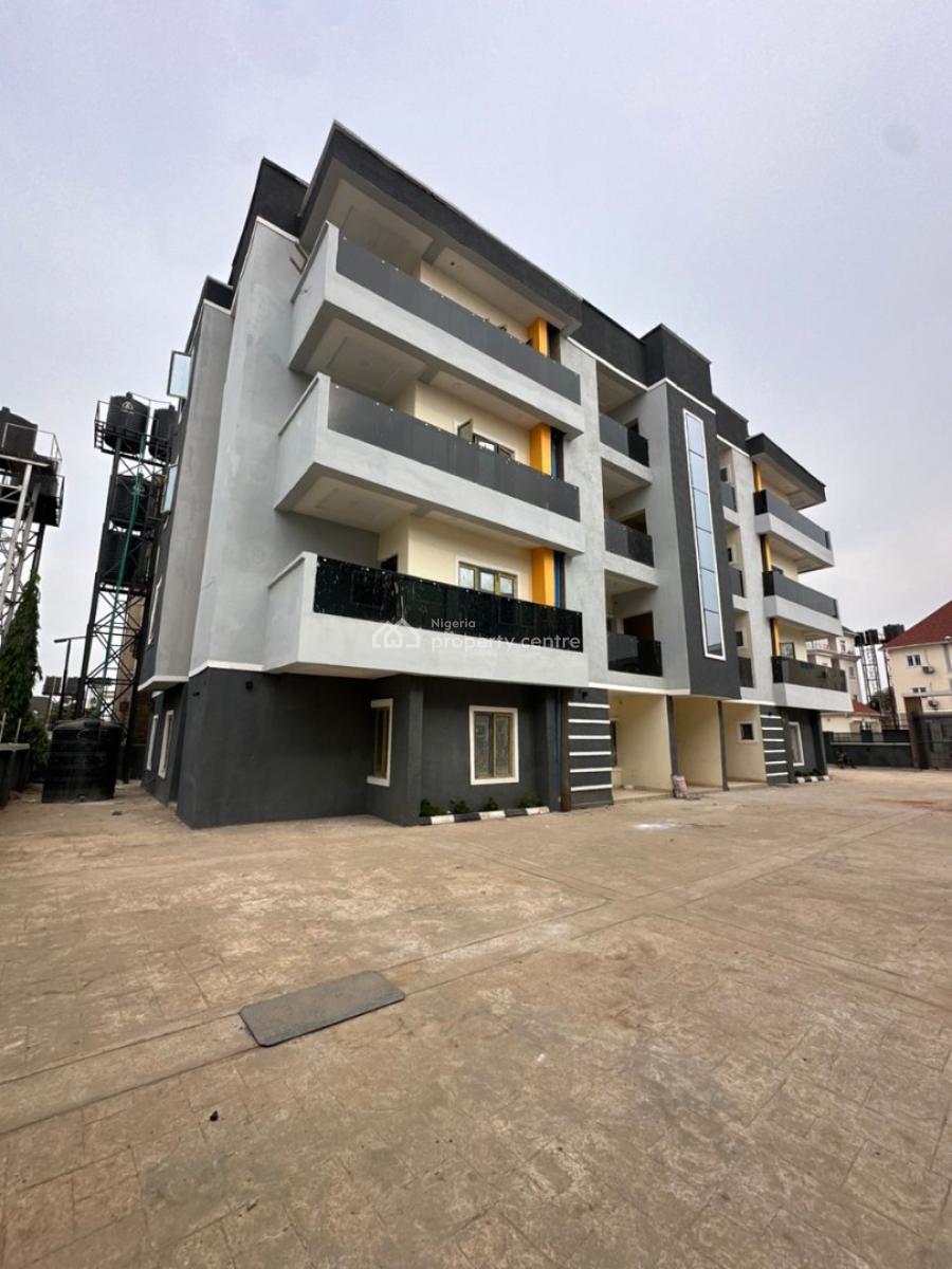 Well Finished 3 Bedrooms Flat, Tarred Access Road, Wuye, Abuja, Flat / Apartment for Sale