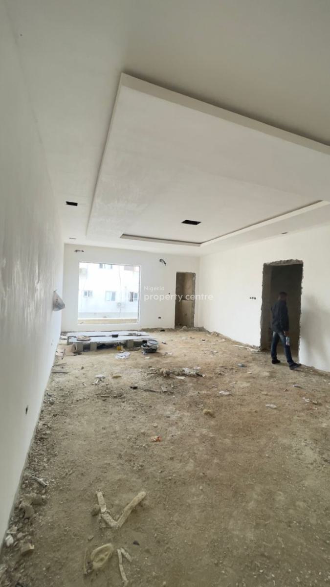 Spacious  3-bedroom Semi-finished Apartments with Gym House, Oniru, Victoria Island (vi), Lagos, Flat / Apartment for Sale