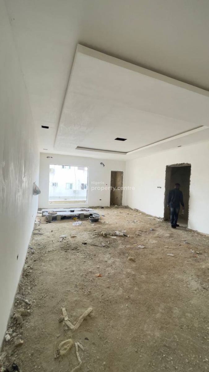 Spacious  3-bedroom Semi-finished Apartments with Gym House, Oniru, Victoria Island (vi), Lagos, Flat / Apartment for Sale