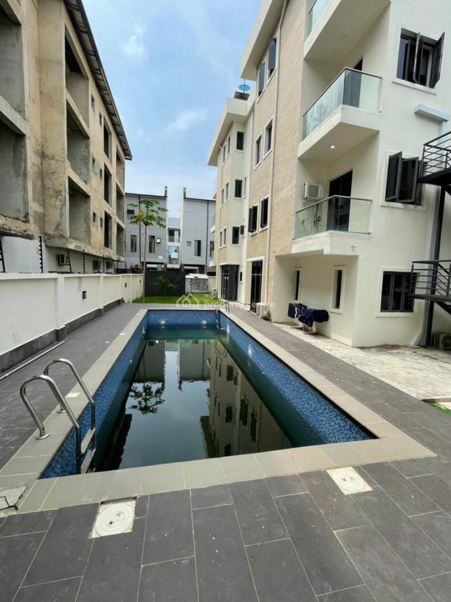 3 Bedroom Apartment with Swimming Pool, Ikate, Lekki, Lagos, Flat / Apartment for Rent