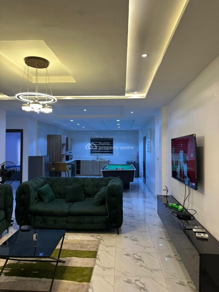 Fully Furnished 2 Bedroom Apartment, Osapa, Lekki, Lagos, Flat / Apartment Short Let