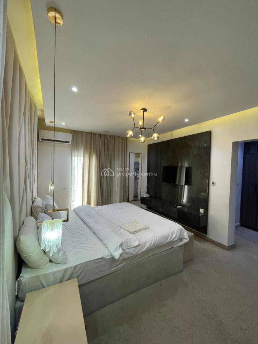 Serviced 4bedroom Terrace Duplex with Bq and Swimming Pool, Lekki Right, Ikate, Lekki, Lagos, Terraced Duplex for Rent