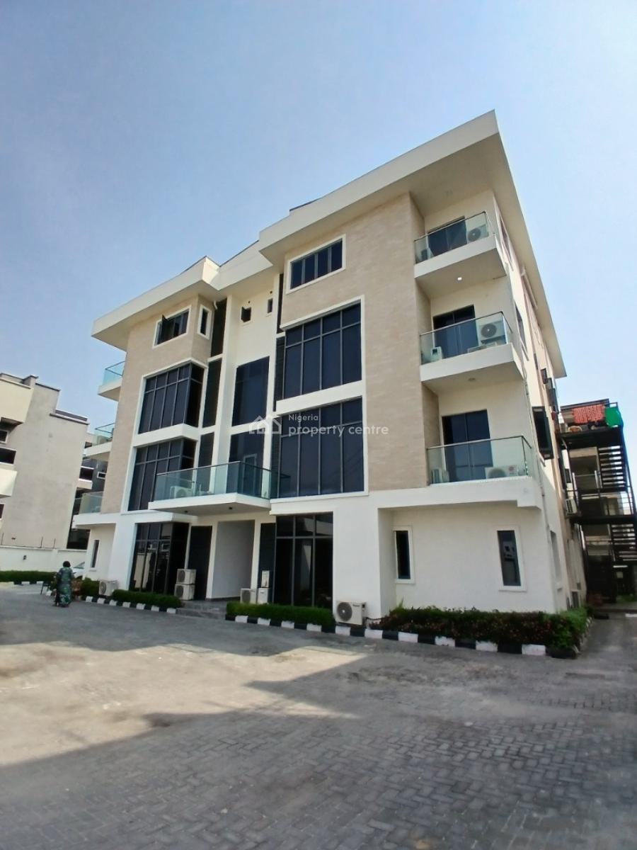 Serviced with 24/7 Power Supply 3 Bedroom En-suite Flat, Ikate Elegushi, Lekki, Lagos, Flat / Apartment for Rent