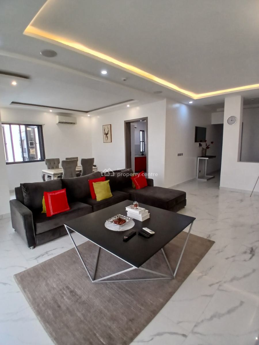 Serviced with 24/7 Power Supply 3 Bedroom En-suite Flat, Ikate Elegushi, Lekki, Lagos, Flat / Apartment for Rent