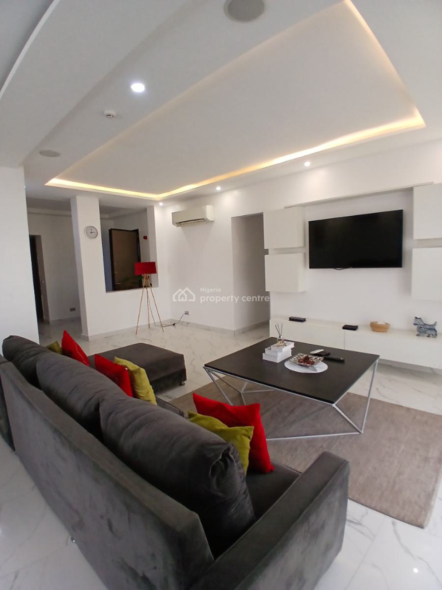 Serviced with 24/7 Power Supply 3 Bedroom En-suite Flat, Ikate Elegushi, Lekki, Lagos, Flat / Apartment for Rent