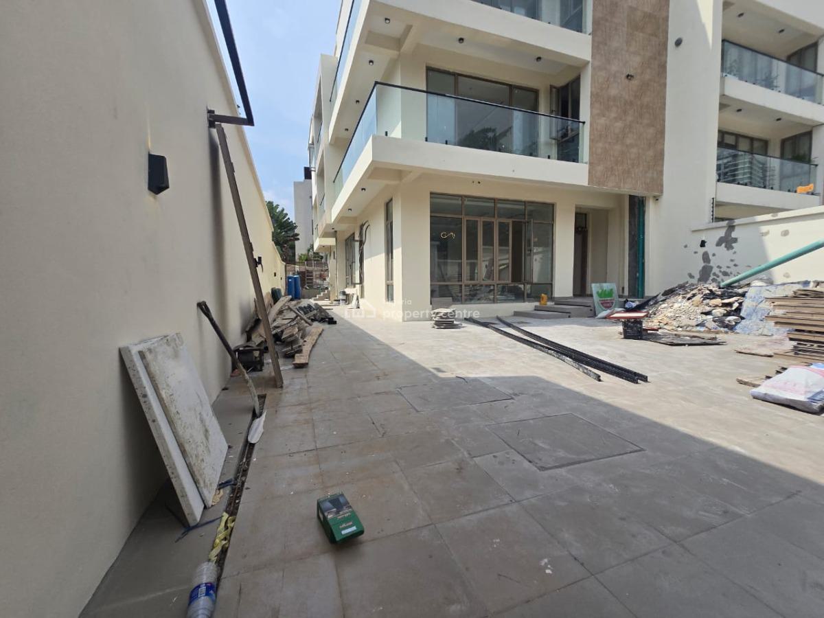 Tastefully Finished 5-bedroom Semi-detached Triplex with 2-rooms Bq, Off Bourdilon Road, Ikoyi, Lagos, Commercial Property for Rent