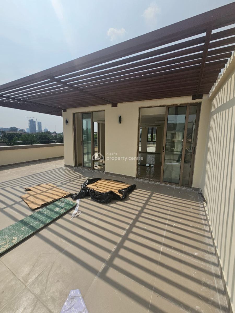 Tastefully Finished 5-bedroom Semi-detached Triplex with 2-rooms Bq, Off Bourdilon Road, Ikoyi, Lagos, Commercial Property for Rent
