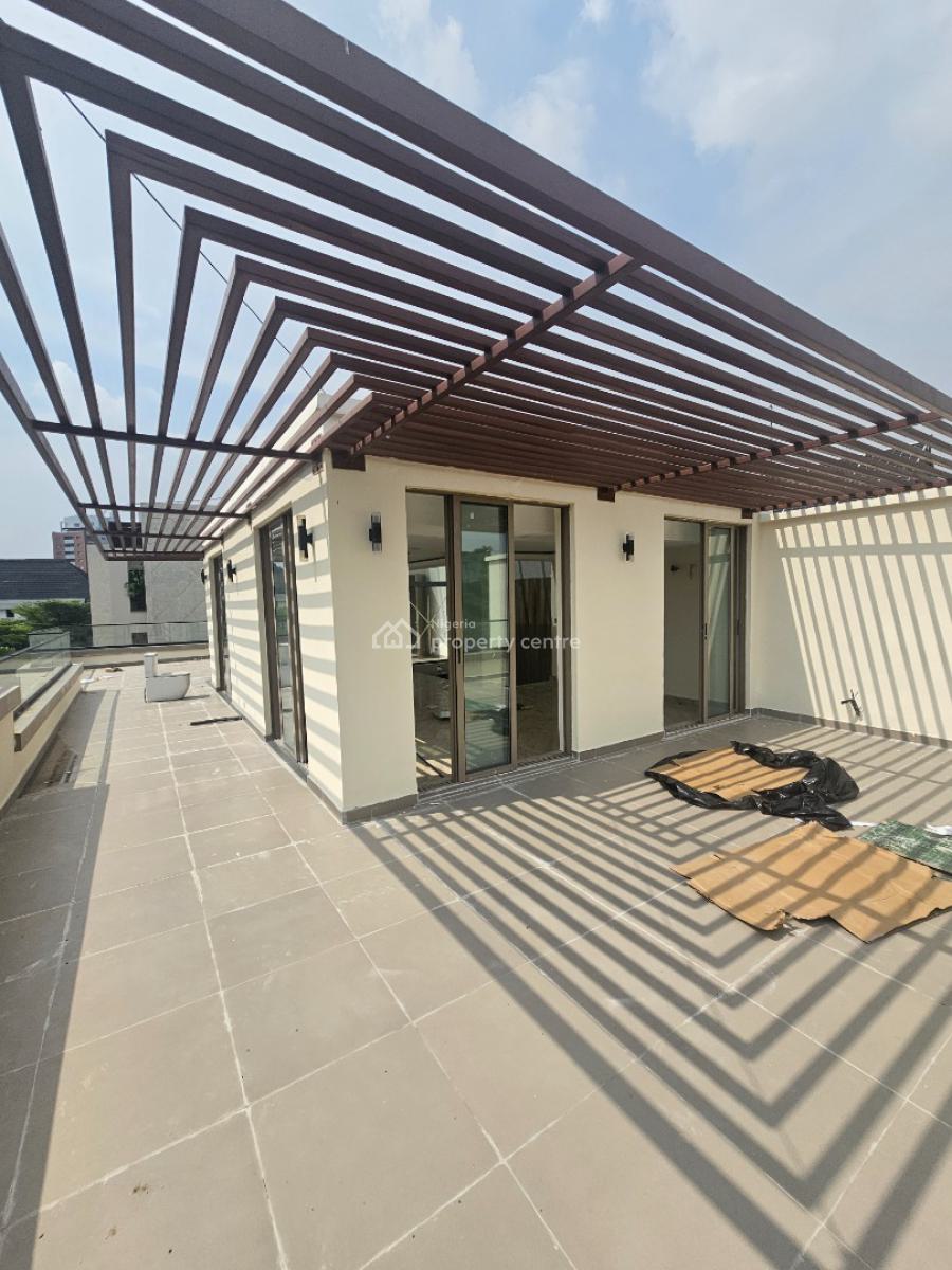 Tastefully Finished 5-bedroom Semi-detached Triplex with 2-rooms Bq, Off Bourdilon Road, Ikoyi, Lagos, Commercial Property for Rent