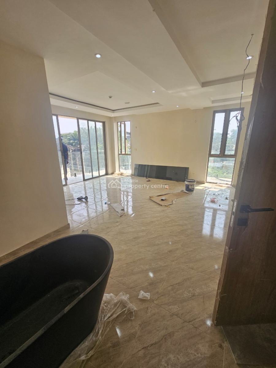 Tastefully Finished 5-bedroom Semi-detached Triplex with 2-rooms Bq, Off Bourdilon Road, Ikoyi, Lagos, Commercial Property for Rent