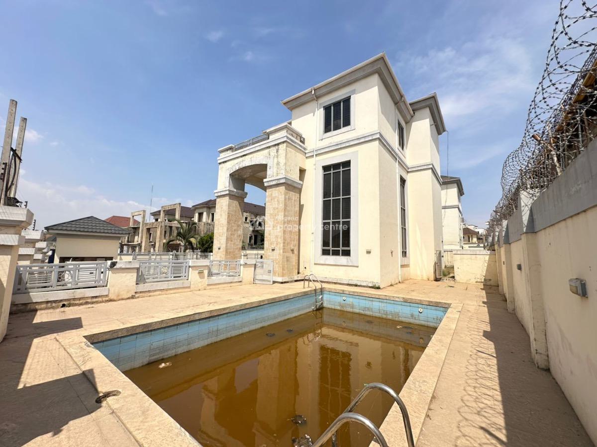 Luxury 6 Bedroom Serviced & Spacious Detached Duplex,bq,pool, Asokoro District, Abuja, Detached Duplex for Rent
