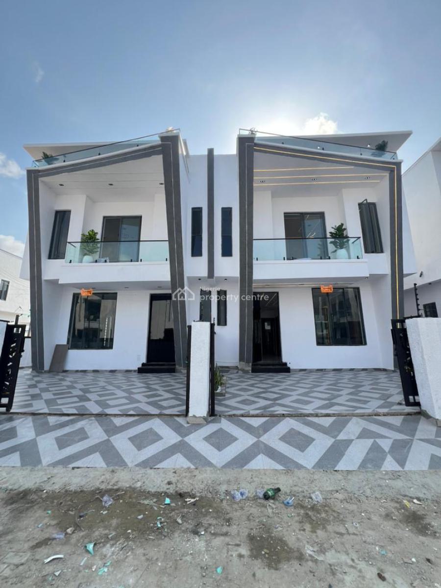 Spacious 4 Bedroom Semi Detached Duplex, Ado, Ajah, Lagos, Semi-detached Duplex for Sale