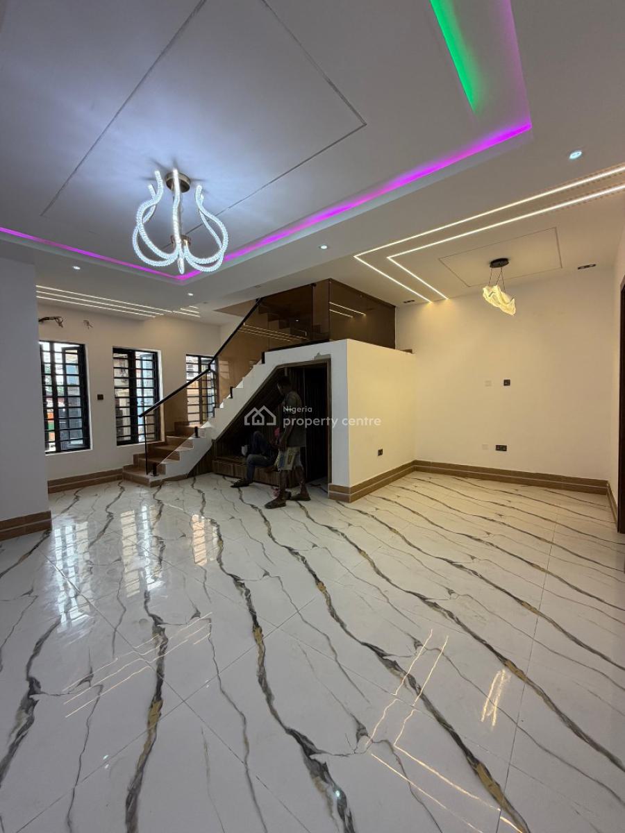 Exquisite 3 Bedroom Terrace Detached Duplex ( Self Compound), Oko-oba, Agege, Lagos, Terraced Duplex for Sale