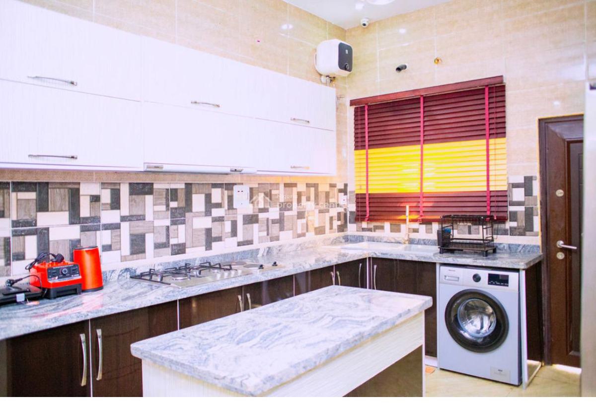 Luxury 4 Bedroom Funished Semi Detached, Chevron, Lekki, Lagos, Detached Duplex for Rent