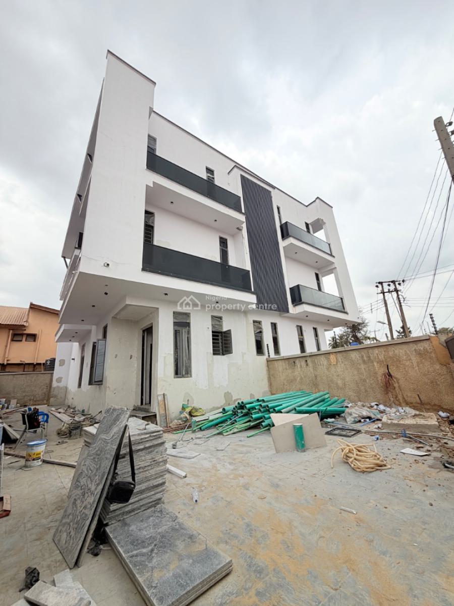 Newly Built 4 Bedroom Semi Detached Duplex with a Room Bq, Omole Phase 1, Ikeja, Lagos, Semi-detached Duplex for Sale