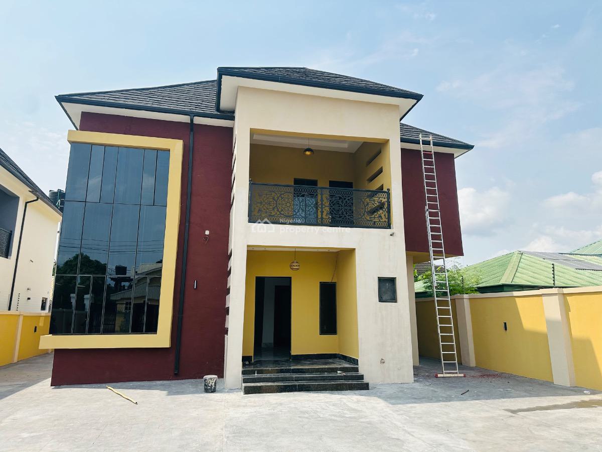 5 Bedroom Duplex with Gatehouse, Gra Phase 1 Off Sss Road, Asaba, Delta, Detached Duplex for Sale