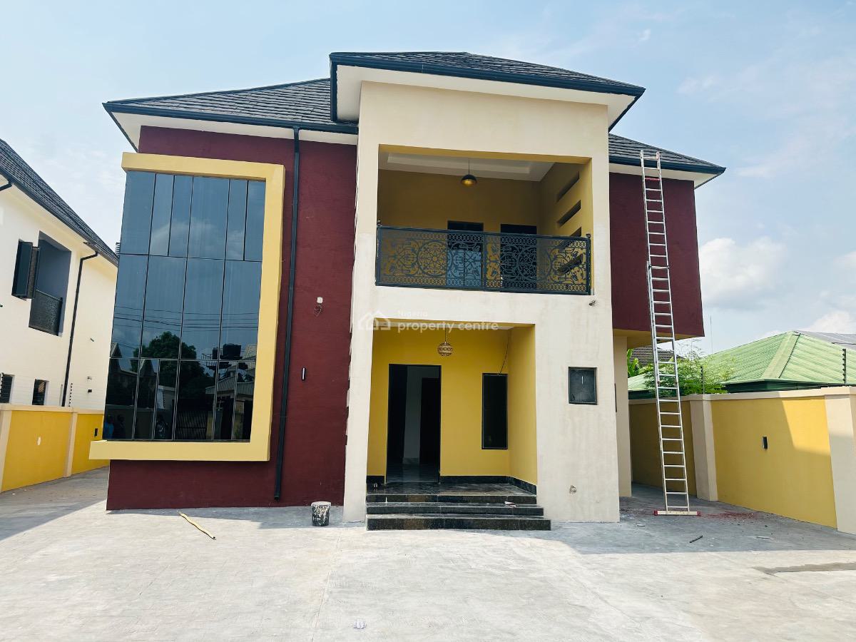 5 Bedroom Duplex with Gatehouse, Gra Phase 1 Off Sss Road, Asaba, Delta, Detached Duplex for Sale