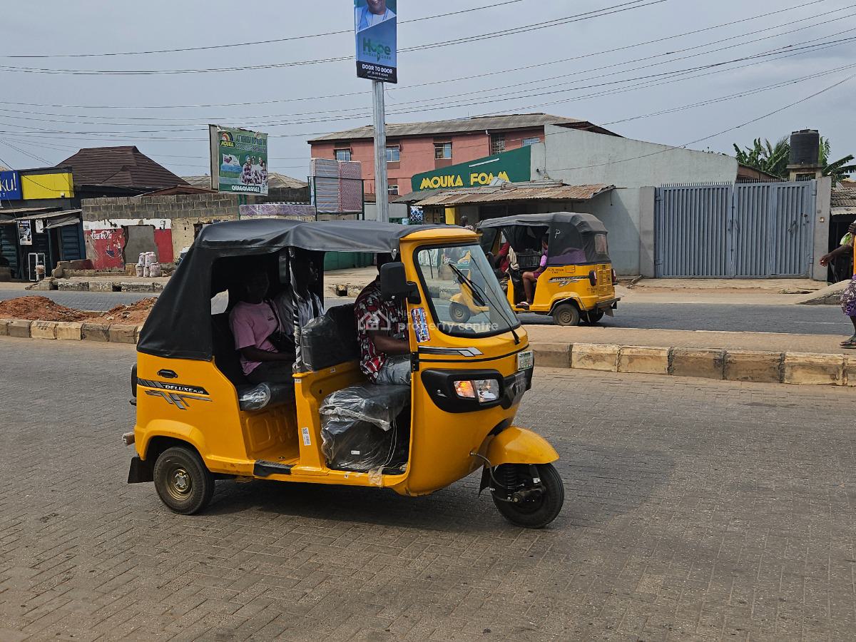 Commercial Land Measuring  50ft By 130ft, Fatolu Olude Bus Stop, Ipaja, Lagos, Mixed-use Land for Sale