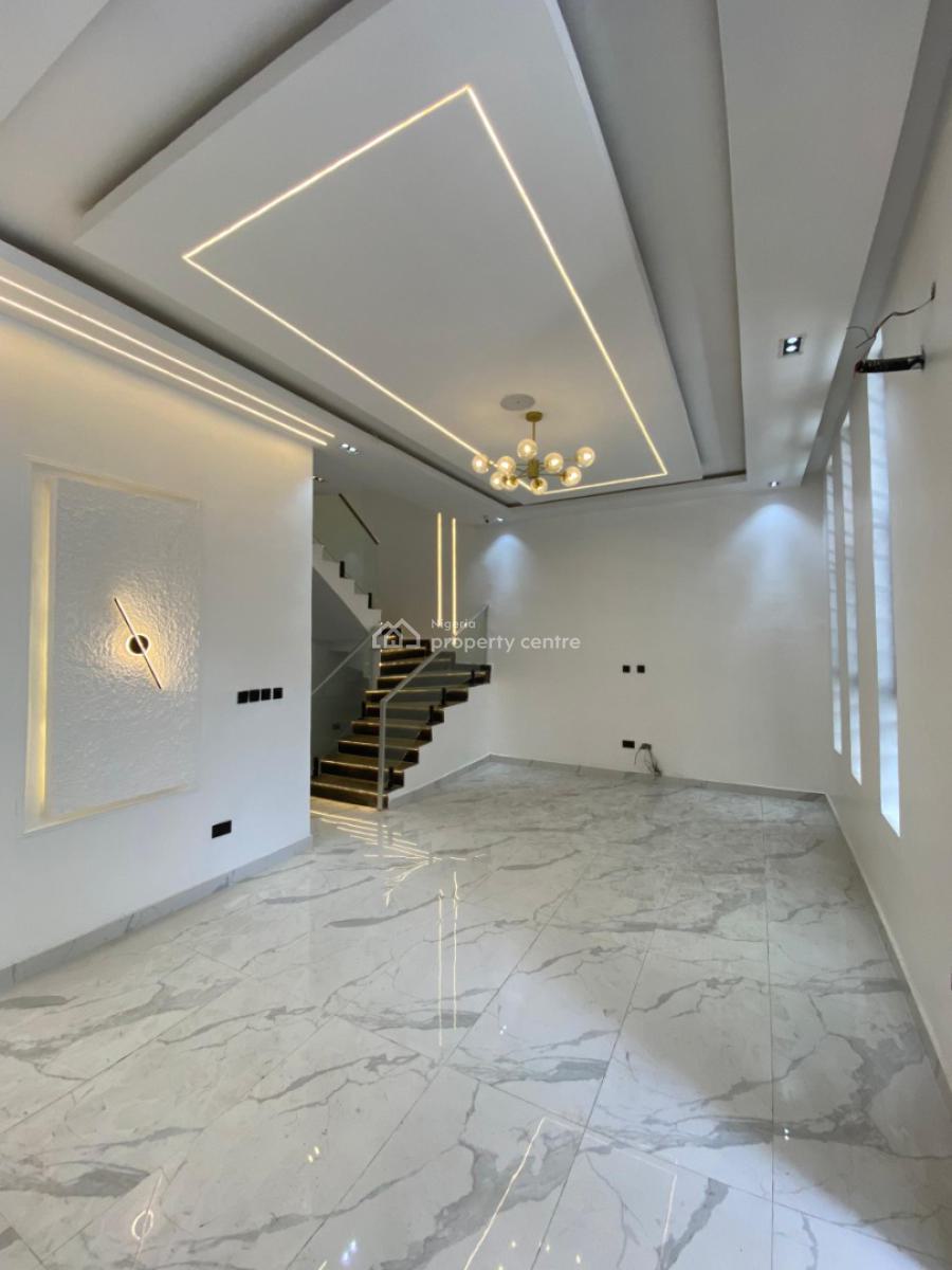 Brand New 4 Bedroom Fully Detached Duplex with Bq, Chevron, Lekki, Lagos, Semi-detached Duplex for Sale
