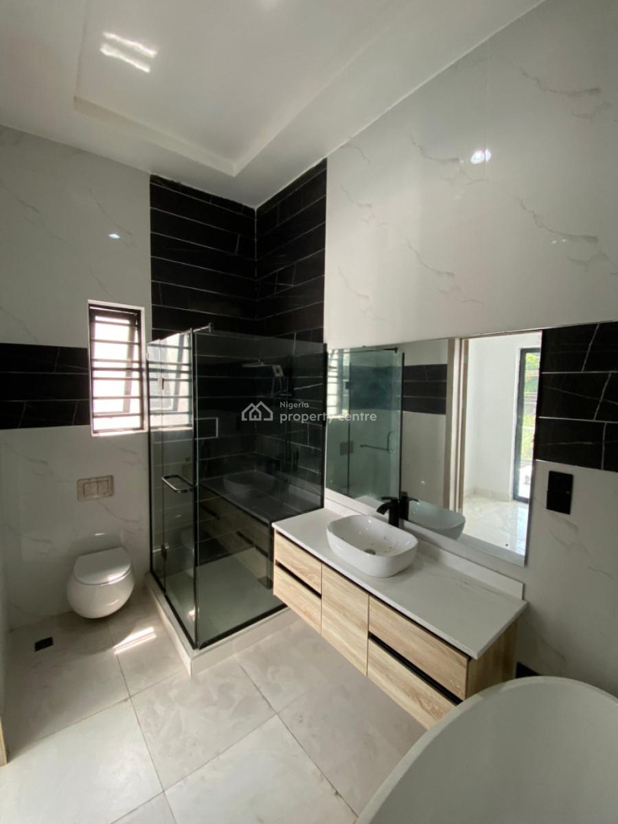 Brand New 4 Bedroom Fully Detached Duplex with Bq, Chevron, Lekki, Lagos, Semi-detached Duplex for Sale