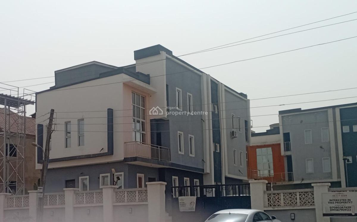 4 Bedrooms Semi Detached Duplex with Bq, All Ensuite, Road 2 Associated Estate, Near Nizamiye Hospital, Mbora (nbora), Abuja, Semi-detached Duplex for Sale