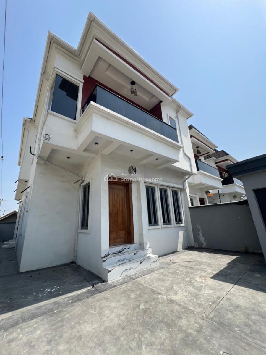 Beautiful Newly Built 4 Bedroom Semi Detached Duplex with Bq, New Road, Lekki, Lagos, Semi-detached Duplex for Sale