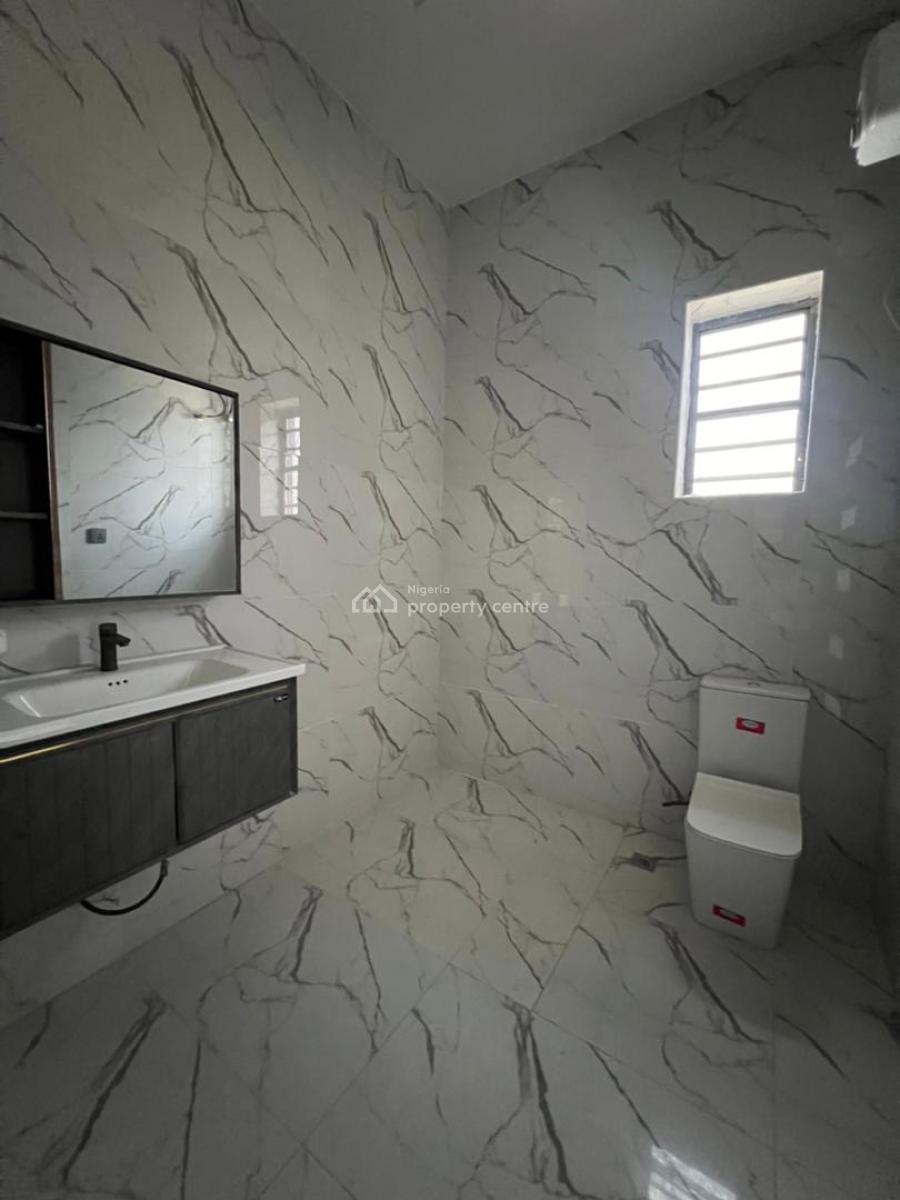 Beautiful Newly Built 4 Bedroom Semi Detached Duplex with Bq, New Road, Lekki, Lagos, Semi-detached Duplex for Sale