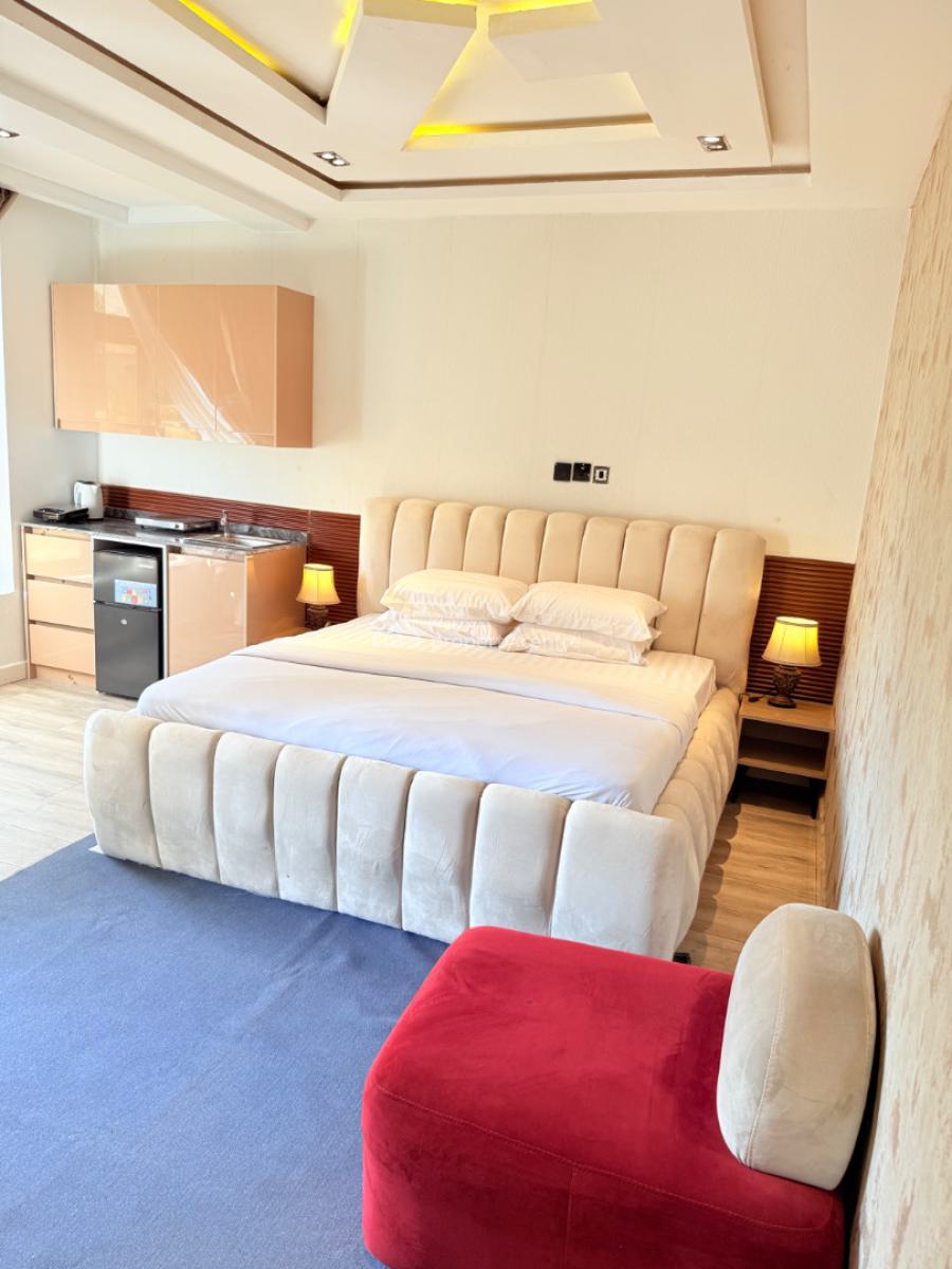 Serviced Studio Room, Ebele Okeke Crescent, Wuye, Abuja, Self Contain (single Rooms) Short Let